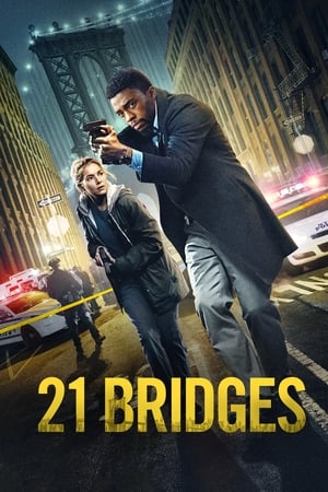 21 Bridges (2019) Hindi Dual Audio 400MB HD Poster Download - filmyfly
