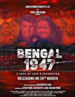 Bengal 1947 2024 Hindi Audio HD Poster Download - filmyfly