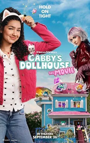 Gabby’s Dollhouse: The Movie 2025 Hindi Dual Audio HD Poster Download - filmyfly