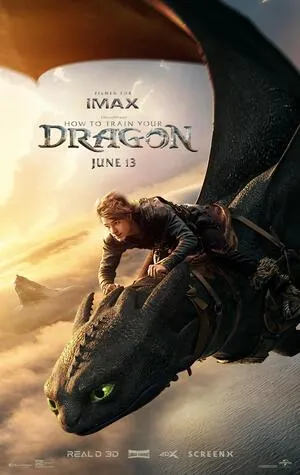 How to Train Your Dragon 2025 Hindi Dual Audio HD Poster Download - filmyfly