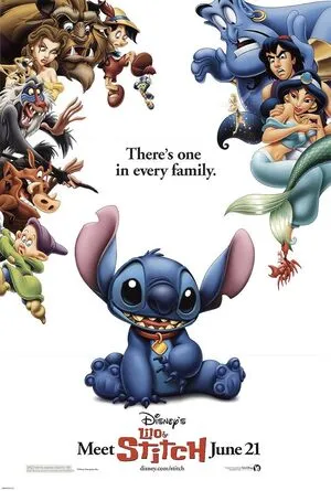 Lilo & Stitch 2002 Hindi Dual Audio HD Poster Download - filmyfly