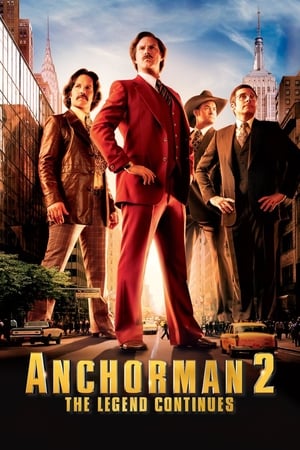 Anchorman 2: The Legend Continues (2013) Hindi Dual Audio [1.1GB] HD Poster Download - filmyfly