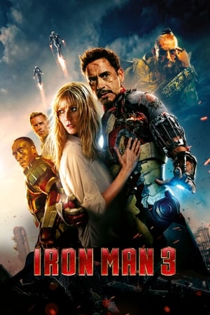 Iron Man 3 (2013) Hindi Dual Audio 300MB HD Poster Download - filmyfly