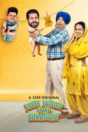 Jinne Jamme Saare Nikamme (2021) Punjabi Movie – [400MB] HD Poster Download - filmyfly