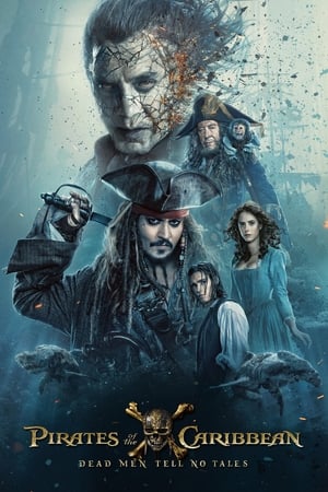 Pirates of the Caribbean Dead Men Tell No Tales 2017 Dual Audio Hindi Full Movie - 1.1GB HD Poster Download - filmyfly