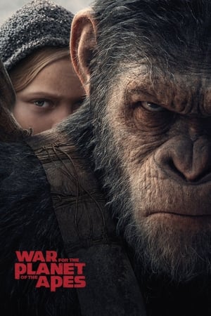 War for the Planet of the Apes 2017 ORG Dual Audio Hindi Full Movie - 1.3GB HD Poster Download - filmyfly